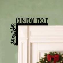 1pc Shark Warning Door Corner Metal Wall Art, Shark Beach Warning Door Topper Sign, Shark Lover Door Hanging,Custom Text Door Corner Sign Bathroom Door Corner Sign Gifts Birthday Graduation