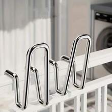 4 件套鞋子晾干架，窗户户外鞋子烘干机支架，防盗阳台节省空间配件，春季，简约，夏季上衣 - 灰色 - 查看 6