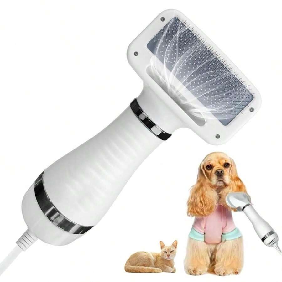 Pet Dryer Brush Dry Removes Dog Rabbit Cat Hair 110v SHEIN ITALIA
