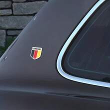 4 Stücke 3D Vereinigte Staaten/Vereinigtes Königreich/Deutschland/Frankreich/Italien/Japan Flagge Aufkleber aus Metall für LKW, Motorrad, Fahrrad, Boot und Fahrzeuge, Fensterdeko im patriotischen Stil (Amerika/Vereinigtes Königreich/Deutschland/Frankreich/Italien/Japan)