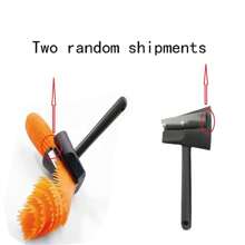 1 件装不锈钢创意螺旋切片机蔬菜切割机、黄瓜胡萝卜装饰切丝机 - 黑色 - 查看 9