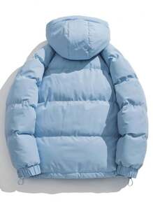 Men's Winter New Solid Color Padded Coat