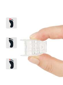 2pcs Foot Big Toe Separator - White - View 3