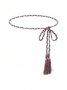 1 pieza Cuerda casual para la cintura de mujer, decoración de cinturón simple y elegante, adecuado para combinar con vestidos largos o camisas en atuendos diarios de verano, escuela, otoño, Halloween