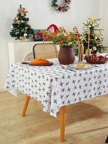 1PC Khăn trải bàn hình chữ nhật Bắc Âu Giáng sinh mới của Châu Âu Mỹ - Nhiều màu - Xem 4