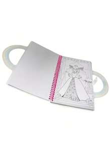 Princesses Coloring Book Suitcase With Stickers - 彩色 - 查看 5