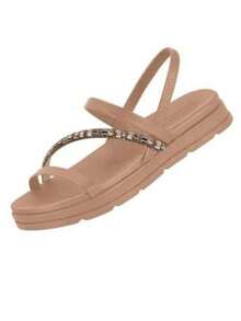Moleca Women's Birk Papete Tractor Flatform Anatomical Comfortable Sandal 5490.104 - Màu hồng gỉ - Xem 2