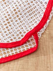 3 pares de calzoncillos multicolor de hombre con diseño de triángulos y malla calada, sexy - Multicolor - Ver 7