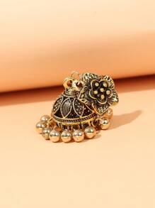 3pairs Round Ball Tassel Earrings Drop Earrings