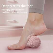 1 cái - Bóng massage mô sâu phục hồi cơ và yoga pilates fitness - Hồng - Xem 3