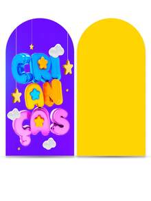 Roman Panel Cover Easy To Wear Sublimated Party And Birthday Decoration Various Themes Children Celebration Joy Sun - Bảng La Mã 2242 - Xem 2