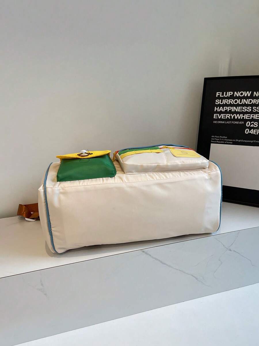 1 Pc Vibrant Cute Travel Bag Spacious Large Capacity Duffle With