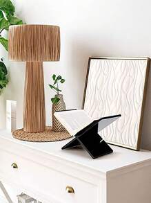 1set Sturdy Acrylic Book Rack, Minimalist Modern Style Multi-Color Book Organizer Shelf, Suitable For Home Bedroom Library School