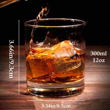 Customized Whiskey Glass, Personalized Gift - Customizable Wedding Whiskey Glass, Can Write Messages By Hand, Easy To Clean, Exquisite, High Quality, Customized, Personalized, Unique, Ideal Gift For Her, Suitable For Boyfriend, Girlfriend, Dad, Mom, Family, Friends, Son, Daughter, Students, Office Workers, Kids, School, Home, Office, Holidays - Multicolor - View 6