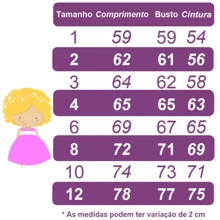 Vestido infantil de festa lilás  daminha casamento formatura com pérolas tamanho 1 ao 12 com laço de cabelo  3098 - Lavanda - Visão 9