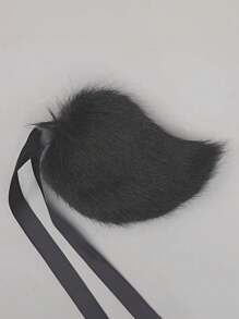 Cola esponjosa de conejo para adultos, accesorio de disfraz para fiestas - Multicolor - Ver 2