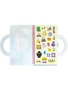 Princesses Coloring Book Suitcase With Stickers - 彩色 - 查看 7