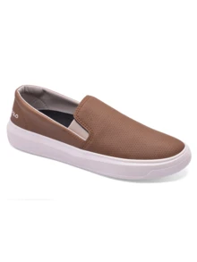 Polo Jeen Men's Casual Slip On Basic Stylish Moccasin - 駝色 - 查看 2