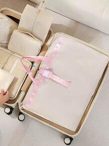 1 túi đựng đồ treo vali, khối đựng đồ du lịch, túi đựng quần áo, đồ lót và phụ kiện treo có hai quai. - Nhiều màu - Xem 9