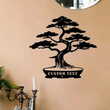 1pc Nghệ thuật treo tường bằng kim loại hình con dơi tùy chỉnh Biển tên con dơi Halloween Trang trí nhà Nghệ thuật treo tường bằng kim loại hình con mèo Bengal Nghệ thuật treo tường bằng kim loại cho vườn cây cảnh - màu đen - Xem 9