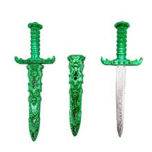 1pc Props Simulate Pirates Of The Caribbean Knives Pirate Weapons Toys Plastic Skull Knife/Christmas/Easter Gifts/Carnival