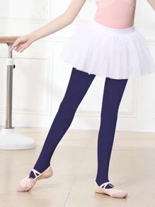 2 chiếc quần tất nhung màu xanh navy cho bé gái làm quà tặng Giáng sinh, tất khiêu vũ, tất khiêu vũ biểu diễn thời trang, tất cơ bản nhẹ, thoáng khí, phù hợp với mọi mùa, có nhiều màu - Nhiều màu - Xem 2