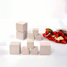 1pc/6pcs Small Pet Square Volcanic Pumice Stone, Natural Calcium Supplement, Suitable For Hamsters, Guinea Pigs, Rabbits And Other Small Animals To Chew - Grey - View 14