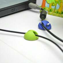 1 cái/3 cái/5 cái Dụng cụ sắp xếp cáp để bàn, Cuộn dây, Dụng cụ cố định cáp USB, Giá đỡ cáp chuột (Màu sắc ngẫu nhiên) - Màu ngẫu nhiên - Xem 6