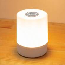 1 Pc Rechargeable Night Light With Remote Control, Night Light For Kids, 3 Colors Dimmable LED Touch Night Light Lamp With Timing For Nightstand, Stepless Dimming Portable Night Light For Bedroom, Kids Night Light, Nursery Night Light, Nursery Lamp, Touch Night Light For Baby Nursery, Kids, Adults