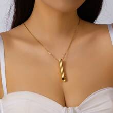 1 件不锈钢瑜伽呼吸项链口哨正念呼吸装置，有助于缓解焦虑 - 項鍊 - 查看 3