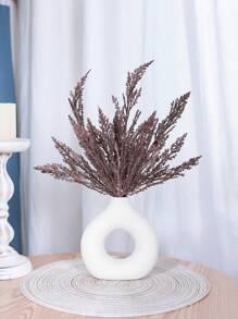 1 件/3 件人造迷你芦苇茎（不含花瓶） - 圣诞氛围 DIY 花瓶填充装饰、感恩节、万圣节、丰收节元素装饰，适用于家庭、客厅、桌面 - 棕色 - 查看 10