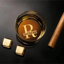 Customized Whiskey Glass, Personalized Gift - Customizable Wedding Whiskey Glass, Can Write Messages By Hand, Easy To Clean, Exquisite, High Quality, Customized, Personalized, Unique, Ideal Gift For Her, Suitable For Boyfriend, Girlfriend, Dad, Mom, Family, Friends, Son, Daughter, Students, Office Workers, Kids, School, Home, Office, Holidays - Multicolor - View 7