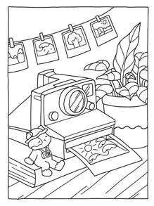 Cozy Spaces: Coco Coloring Book For Adults And Teens Featuring Relaxing Familiar Corners With Cute Animal Characters For Stress Relief,Mother's Day,Mom's Gift