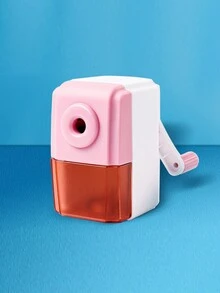 Creative Mechanical Pencil Sharpener, Hand-Crank, Automatic Feed, Durable Pencil Sharpener For School Student Rewards, Study Supplies - Multicolor - View 10