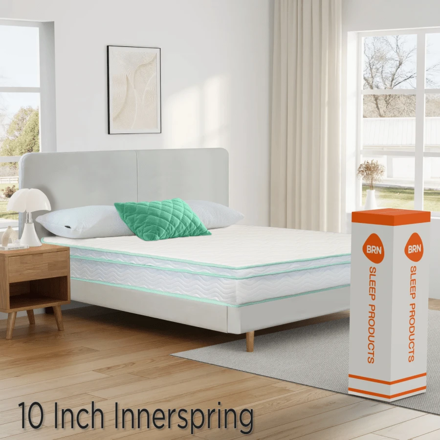 TWIN SIZE 10Inch Cool Gel Memory Foam Innerspring Hybrid Mattress