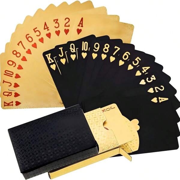2025 New Waterproof Playing Cards, PVC Plastic Deck Of Cards For Party, Magic And Game