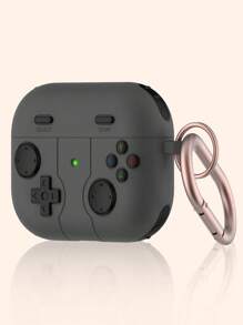 1 件装液态硅胶防摔厚耳机保护壳，适用于 Pro 第 2/4 代 - 灰色 - 查看 21