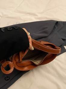 Women's Crossbody Bag, Fashionable Patchwork Design