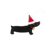 Christmas Decoration, Cute Cartoon Dachshund Dog Ornaments For Christmas Tree