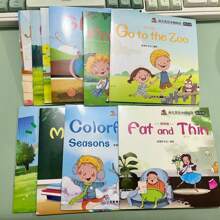 有声读物儿童英语分级阅读绘本 儿童启蒙早教故事书60册 口袋教育教材 英文图画书 儿童礼物 学校 学生 文具 学习用品