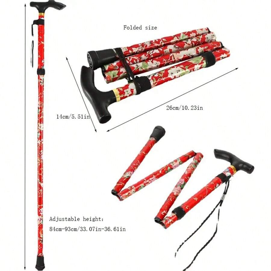 Lightweight AircraftGrade Aluminum Trekking Poles, Portable