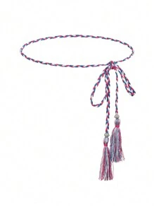 1 pieza Cuerda casual para la cintura de mujer, decoración de cinturón simple y elegante, adecuado para combinar con vestidos largos o camisas en atuendos diarios de verano, escuela, otoño, Halloween