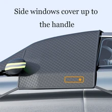 2024 Extra Large & Thick Car Windshield Snow Cover, Prevents Frost And Freezing, Winter Car Protection