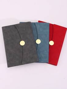 1 set Taccuino/Diario ad anelli di formato A5 con chiusura magnetica, blocco note premium per il business