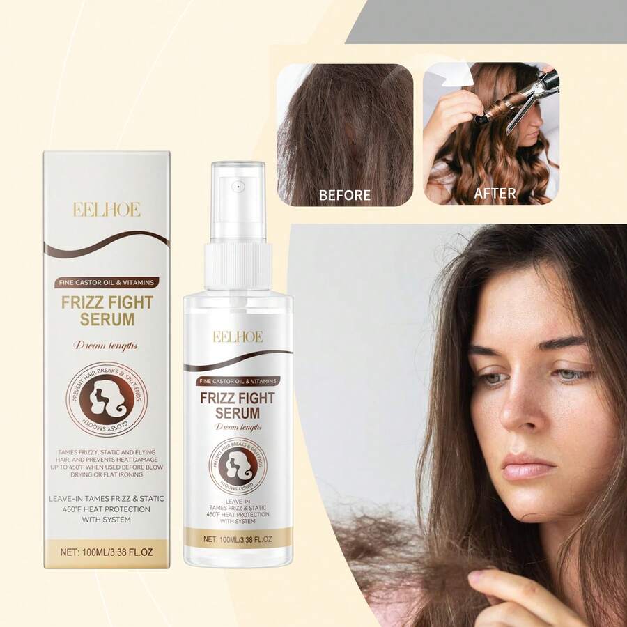 Xịt dưỡng tóc bảo vệ tóc khỏi nhiệt 100ml nuôi dưỡng sâu từng sợi tóc, làm mượt tóc khô, xơ rối, làm mượt và bóng cho mọi loại tóc