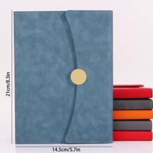 1 set Taccuino/Diario ad anelli di formato A5 con chiusura magnetica, blocco note premium per il business