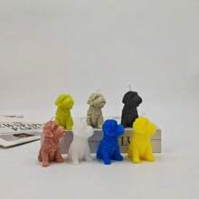 Świeca zapachowa Teddy Dog Design, Aromaterapeutyczna ozdoba do wystroju domu, Świeca zapachowa na festiwal i urodziny, Kreatywny prezent, Wystrój pokoju, Prezenty