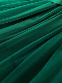 Vestido de Tule com Estampa de Elementos Fofos para Meninas, Outono/Inverno