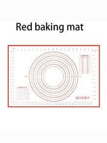 不銹鋼擀麵棍和烘焙墊套裝,大尺寸矽膠糕點墊帶可調整麵團擀麵卷環,非常適合製作比薩餅、派、糕點、意大利麵、餅乾等烘焙工具 - 銀色 - 查看 12