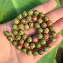 藍晶鬆動串珠隔片手環DIY首飾製作,中性配件 - 綠色 - 查看 9